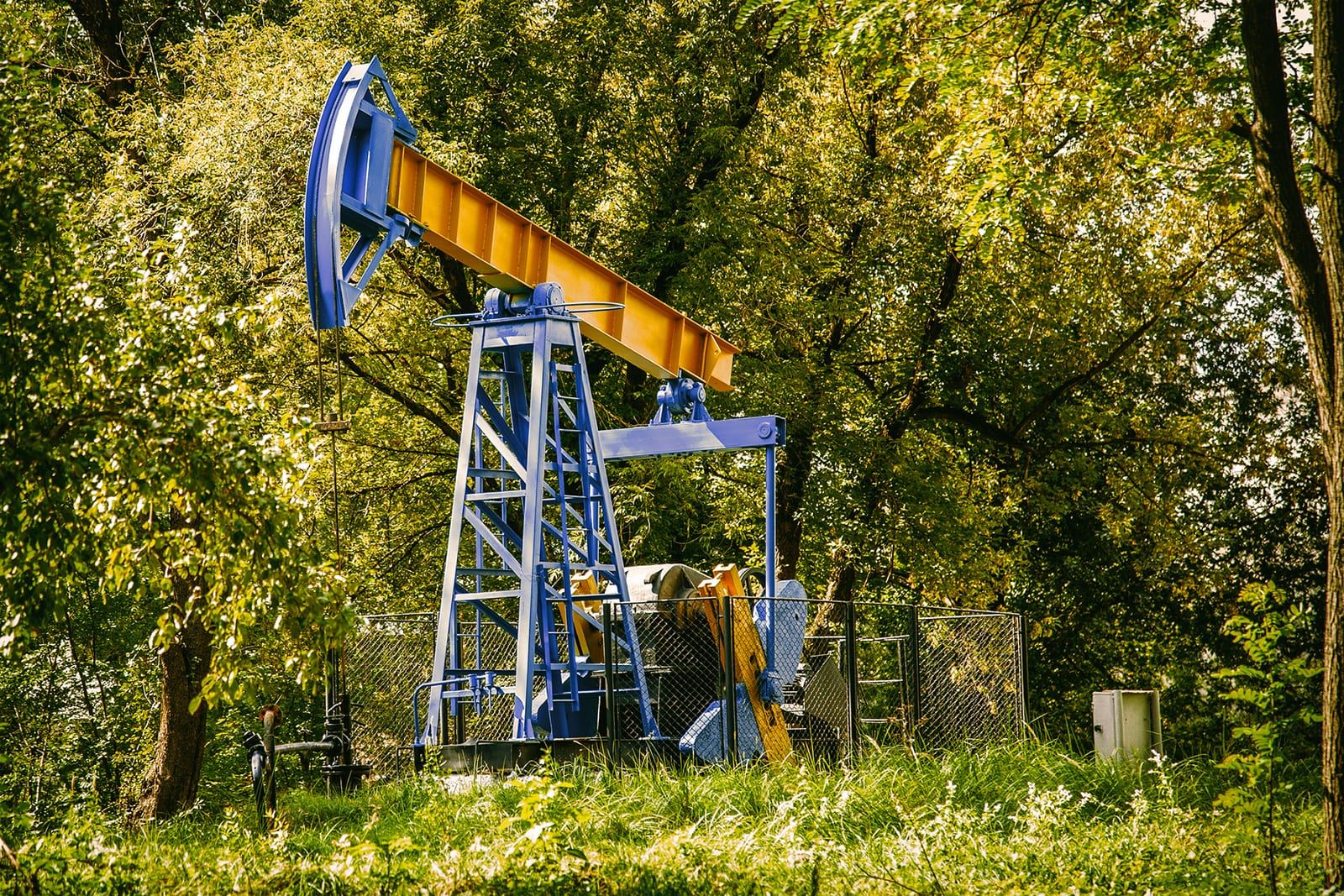 Нафтова качалка в Бориславі